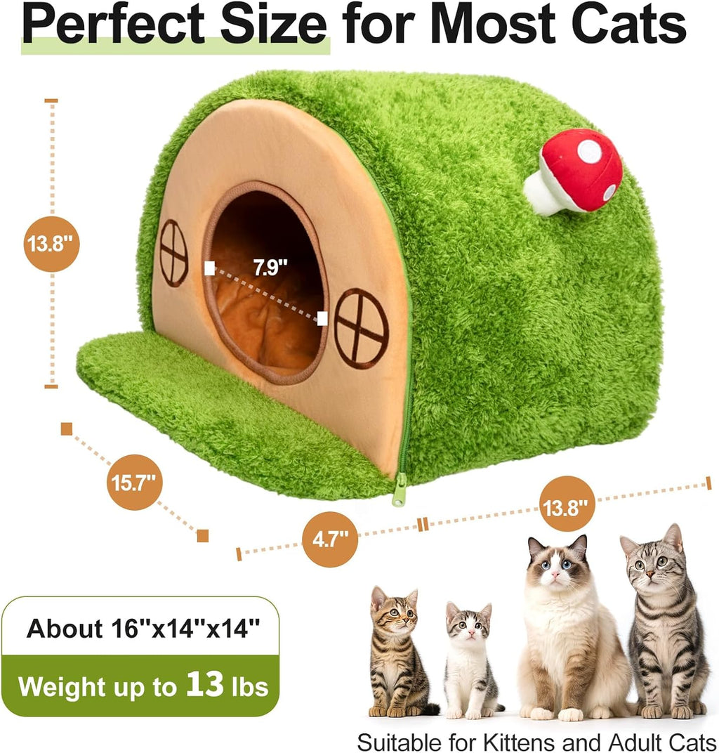 Anti-slip base detail of Mellownido indoor cat house