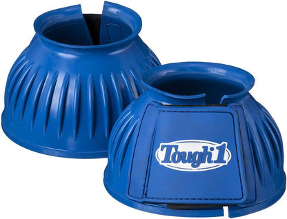 USA imported Tough 1 heavy duty rubber horse boots packaging and product detailing.