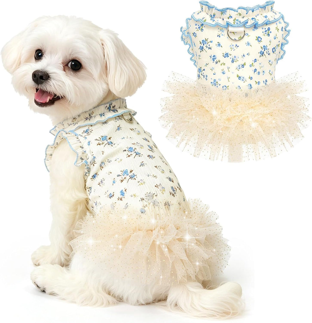 YZHZIIR premium imported pet clothes packaging with size chart guidelines
