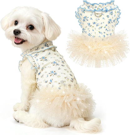 YZHZIIR premium imported pet clothes packaging with size chart guidelines