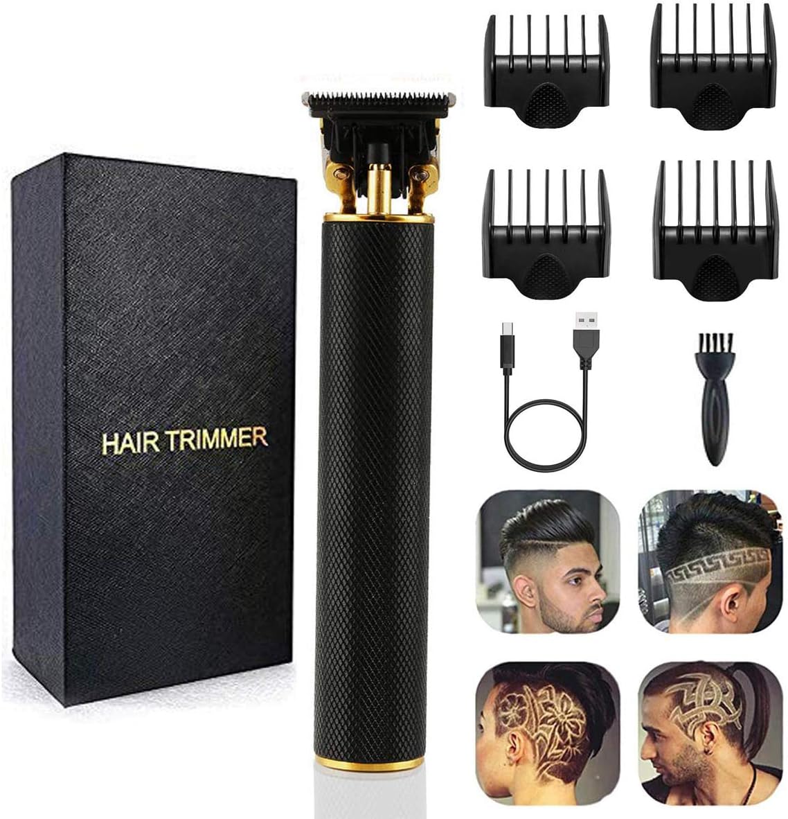 Deyot unisex hair trimmer kit front view professional grooming tool