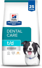 Hill's Prescription Diet t/d Dental Care Small Bites Dry Dog Food, Chicken, 5 lb. Bag - Image 15