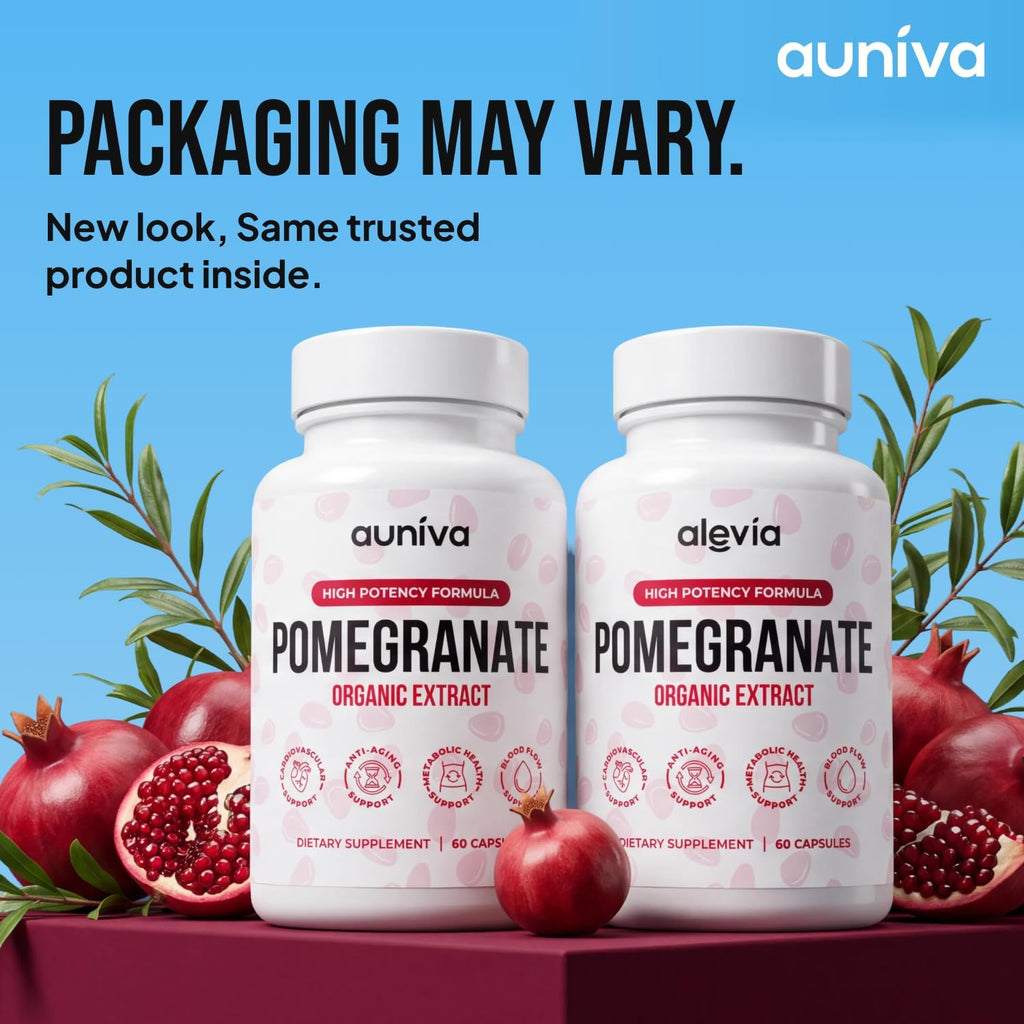Organic Pomegranate Capsules 700mg - Pomegranate Fruit Extract Supplement - Organic Pomegranate Extract for Antioxidant, Heart & Energy Support - Ancient Wellness Formula - 60 Capsules - Image 8