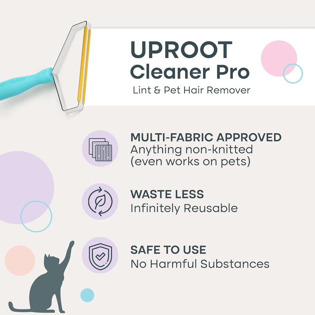 Close up of the Uproot Cleaner Pro metal edge design