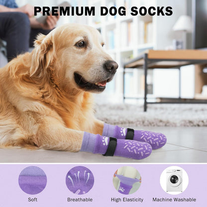 Scenereal pet paw protectors for hot pavement outdoor use
