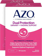 AZO Dual Protection Urinary + Vaginal, Women Probiotics & Prebiotics, 30 Ct - Image 10