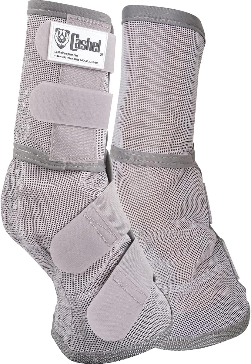 Cashel Crusader horse fly leg guards front view