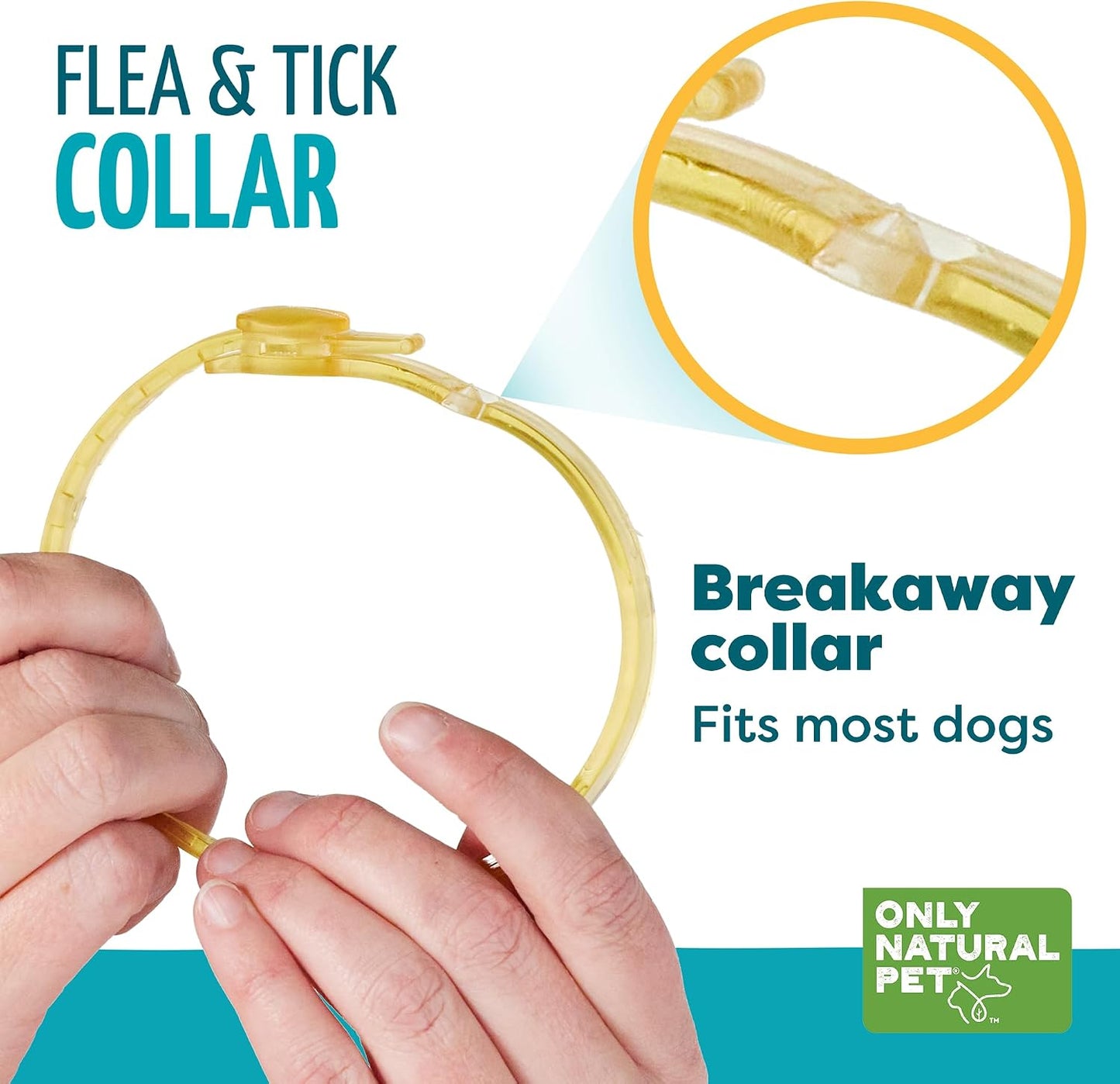 Back of packaging for Only Natural Pet EasyDefense flea and tick prevention