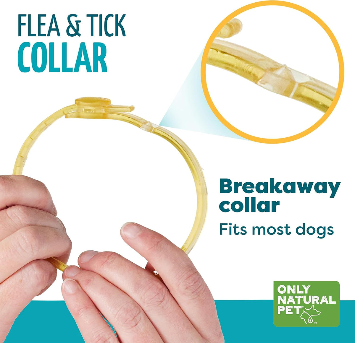 Back of packaging for Only Natural Pet EasyDefense flea and tick prevention