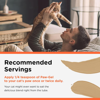 Nutri-Vet hairball control supplement for kittens and senior cats product size