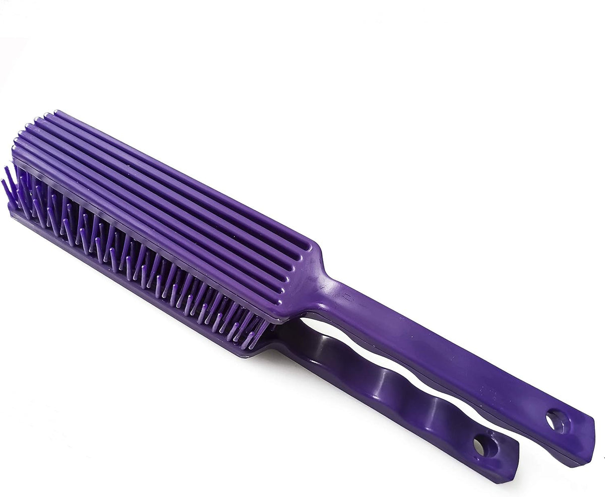 SXYH 2 pieces black and blue forky comb set for horse mane and tail detangling