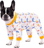 Dog Surgery Recovery Suit, Dog Onesie for Surgery Female Male Dogs, Dogs Pajamas Long Sleeve, Small Dogs Onesie, Abdominal Wound Bandages Surgical Suit, Cat Recovery Suit for Shedding Skin Disease - Image 11