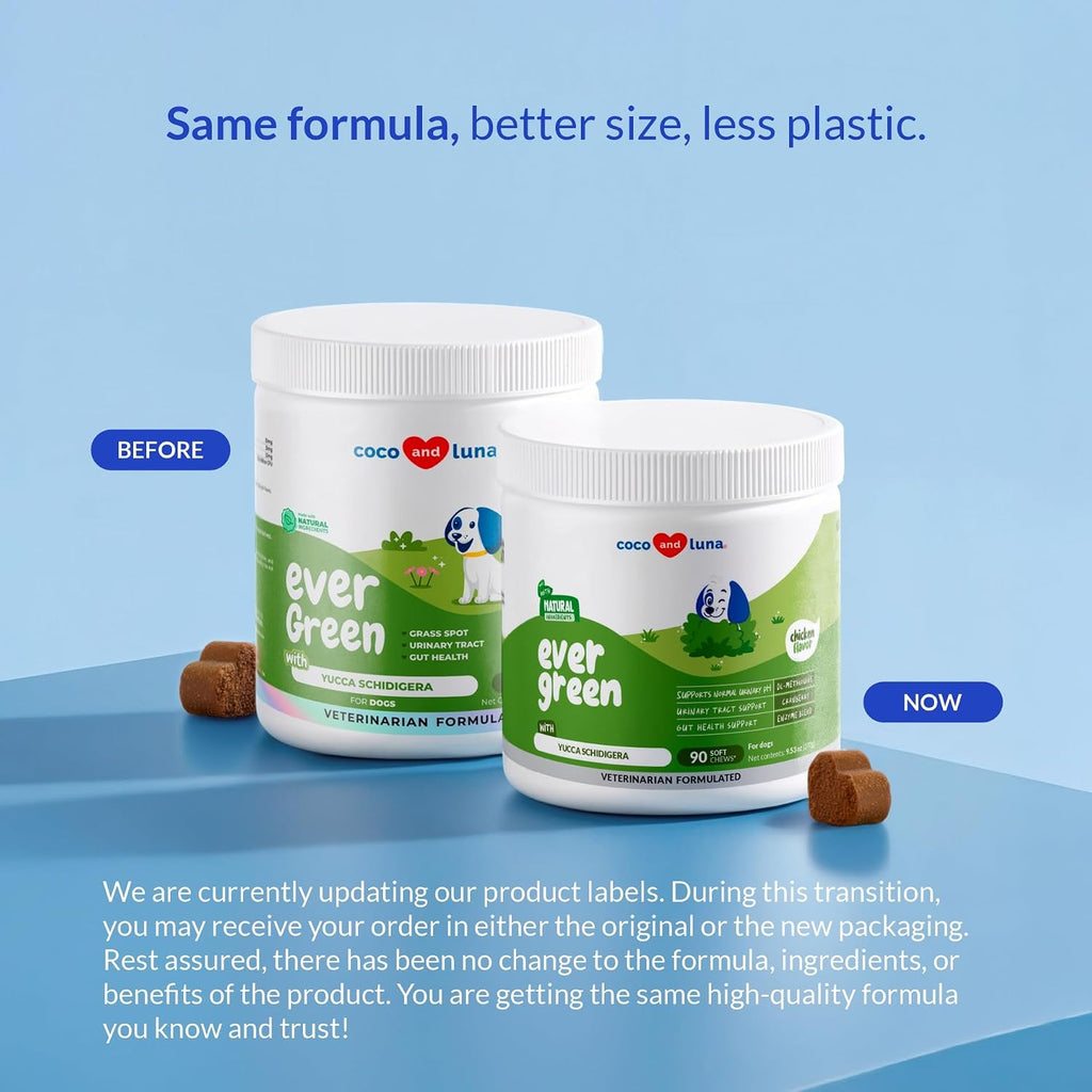 Coco and Luna dog urine neutralizer soft chew texture