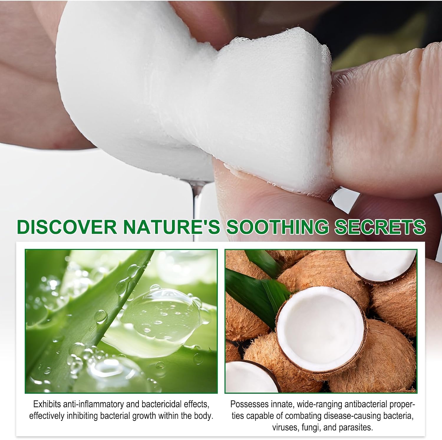 ISUNRISE ZIXAOK gentle eye wipes container highlighting lick-safe and alcohol-free product features