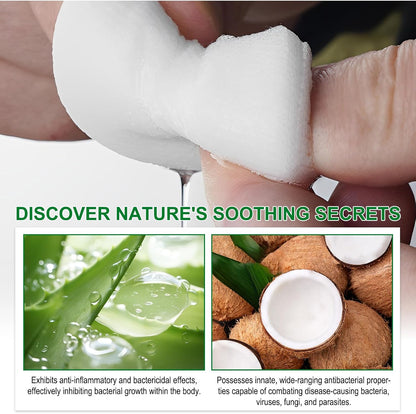ISUNRISE ZIXAOK gentle eye wipes container highlighting lick-safe and alcohol-free product features