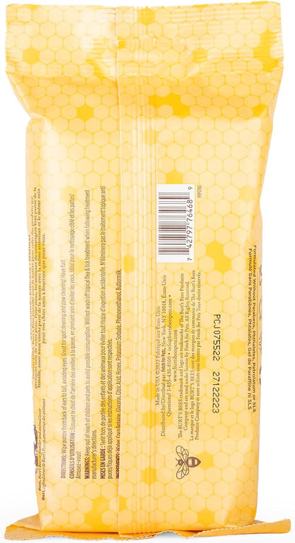 Burt's Bees for Pets Gentle Cleansing Puppy Wipes with Buttermilk - Hypoallergenic, 98% Natural Origin Wipes That Gently Cleanse and Condition, Safe Formula, 50 Count - Image 9
