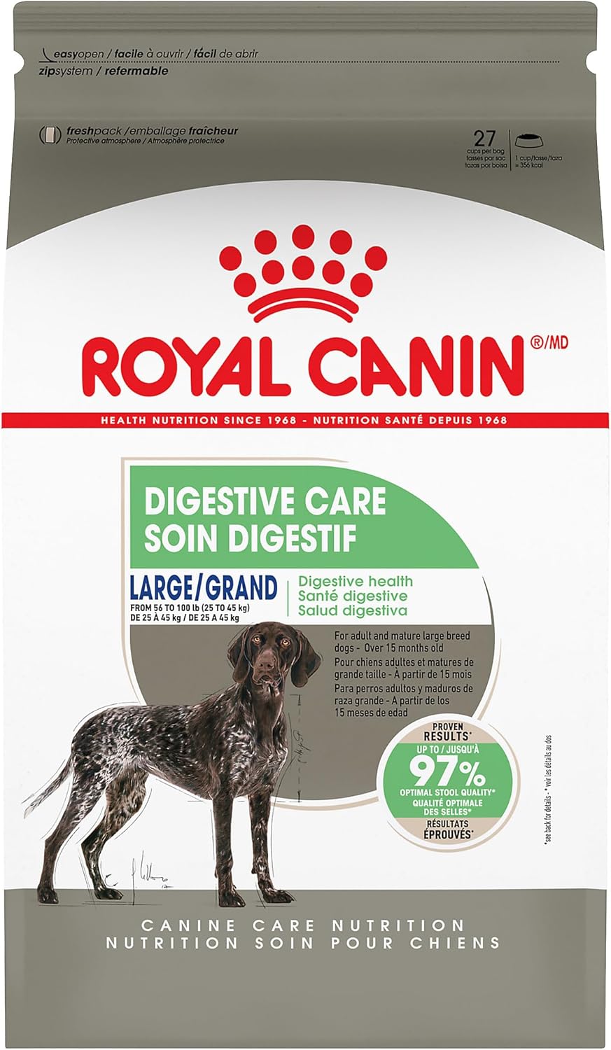 Royal Canin Canine Care Nutrition Digestive Care Adult Loaf in Sauce Dog Food, 13.5 oz (Pack of 12) - Image 9