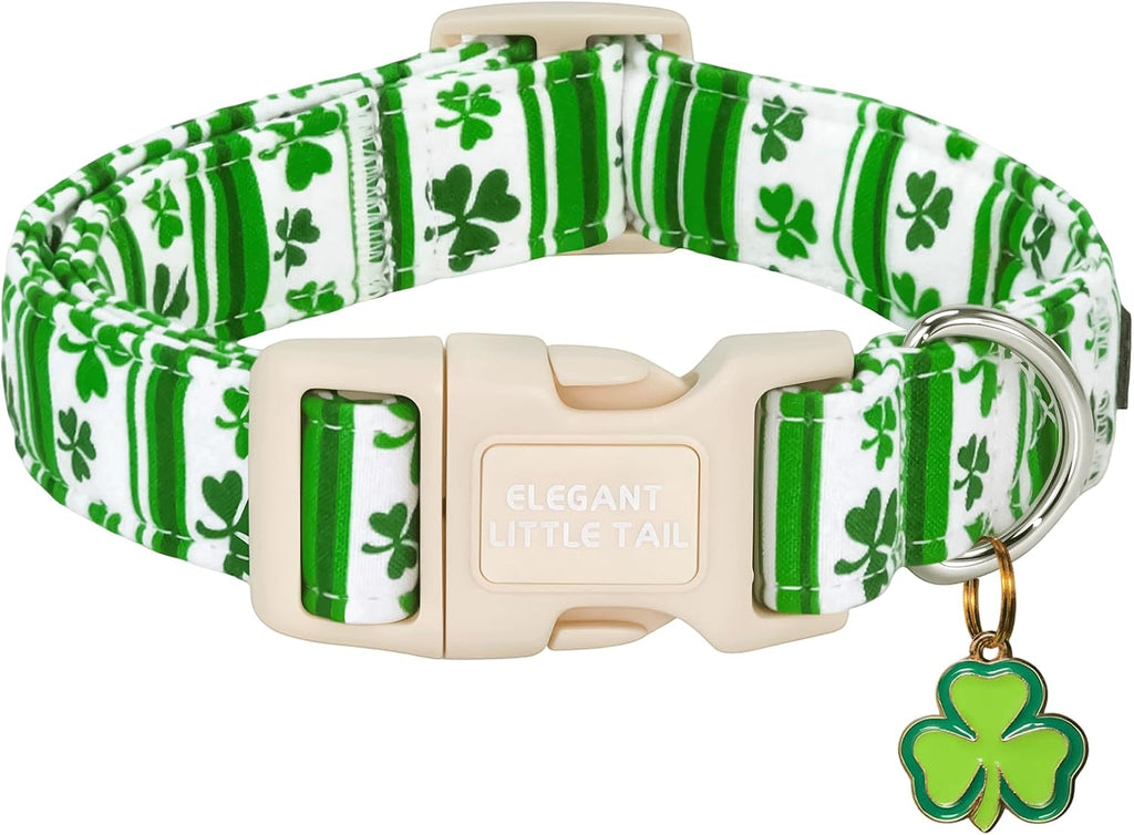 Elegant Little Tail brand pet accessory pink and green pattern
