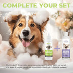 Mighty Petz Dog Ear Cleaner with cotton ball accessories