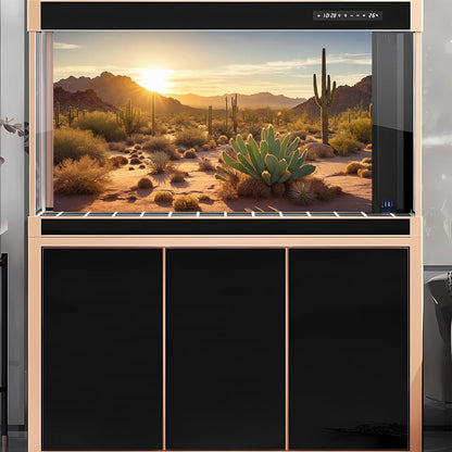 OHIOCATII desert scenery backdrop being flattened to demonstrate the smooth texture of the material.