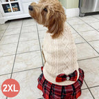 Premium imported USA pet styling pullover with cute bowtie