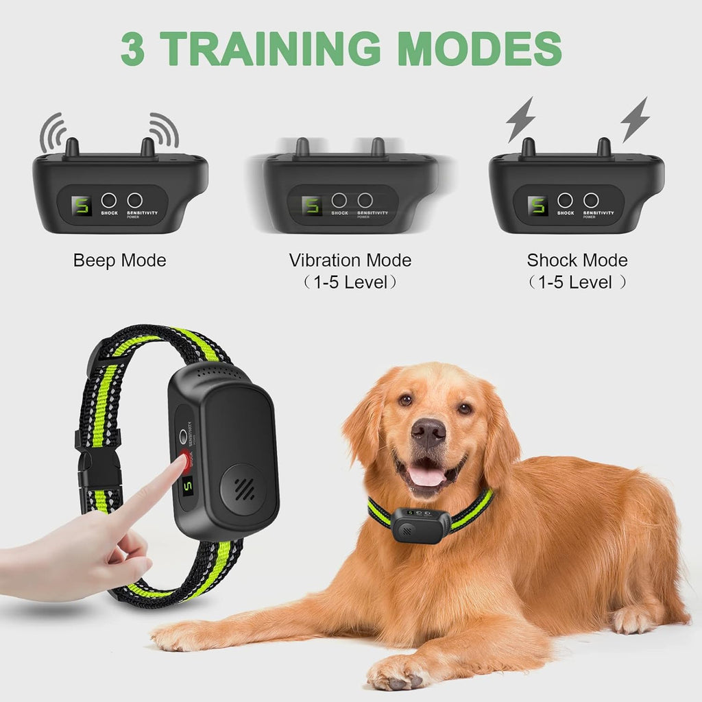 Czccwd anti bark collar with digital display