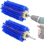 Verdanzia 2 Pcs Mini Roto Brush set for livestock grooming