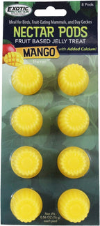 Nectar Pods (Honey) - Calcium-Fortified Jelly Fruit Treat - Sugar Gliders, Marmosets, Squirrels, Parrots, Cockatiels, Parakeets, Lovebirds, Conures, Hamsters, Geckos, Kinkajous & Other Small Pets... - Image 9