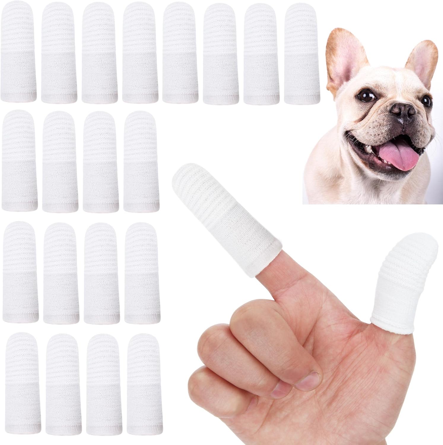 30 PCS Dog & Cat Toothbrush - Washable, Comfortable & Durable 2 Finger Toothbrush Set - Image 10