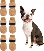 BEAUTYZOO Non Slip Dog Socks to Prevent Licking Paws, Dog Shoes Booties for Hardwood Floors Anti Slip-Thick Grip Works Even When Twisted-Paw Protector for Cold Pavement Small Medium Large Senior Dogs - Image 10