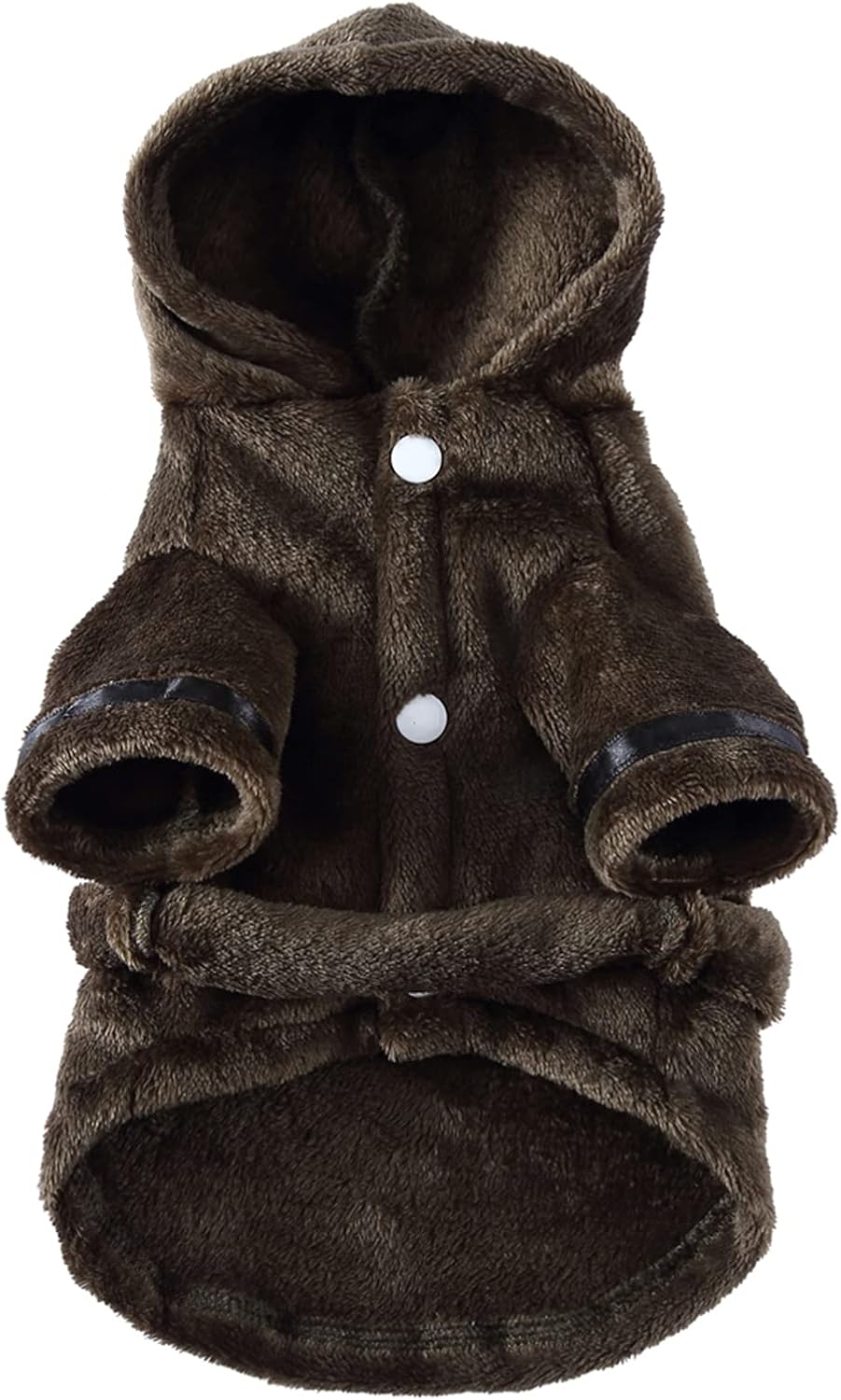Petyoung Pet Bathrobe Dog Pajama Thickened Hooded Bathrobe Quick Drying and Super Absorbent Dog Bath Towel Soft Pet Nightwear for Puppy Small Dogs Cats - Image 12