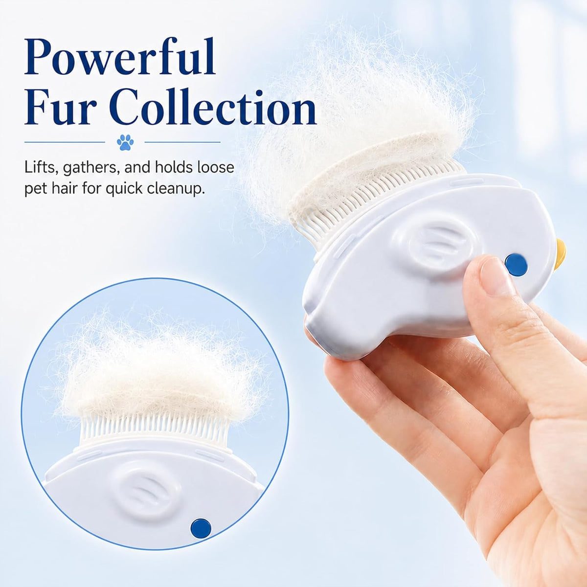 Petobey stainless steel tear stain remover comb for dogs