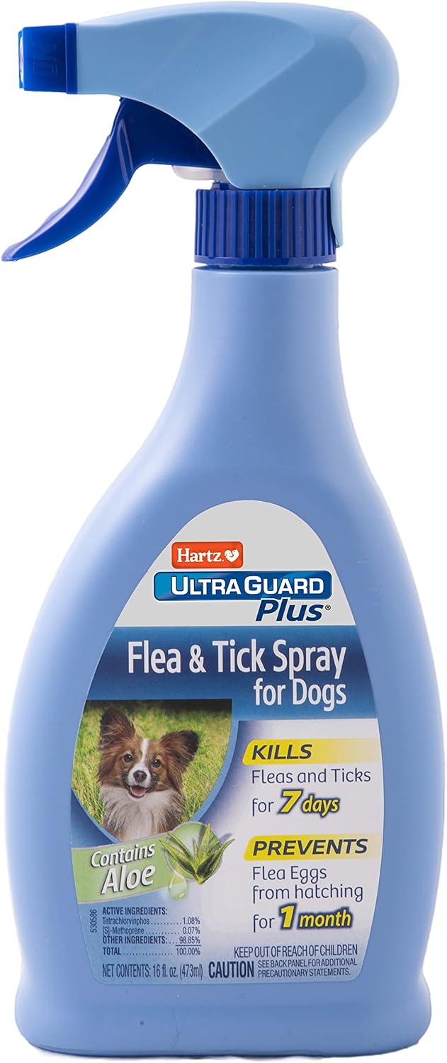 Fresh scented eight ounce feline tick prevention spray application guide