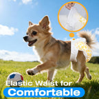 Breathable backing material detail on Pet Soft dog training wrap