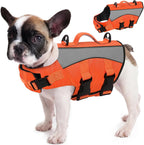 Queenmore Small Dog Life Vest for Swimming with Superior Buoyancy and Rescue Handle, Reflective High Flotation Dog Life Jacket for Spring Summer Pool, Puppy Preserver for Boating, Blue, S - Image 11