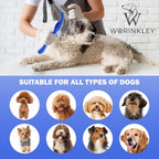 Premium undercoat removal tool for long haired dog breeds.