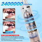 Close up of ultrasonic dental head for dogs