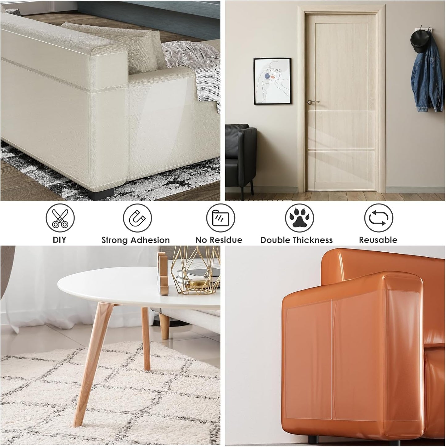 Gworld furniture protector packaging 12 pack