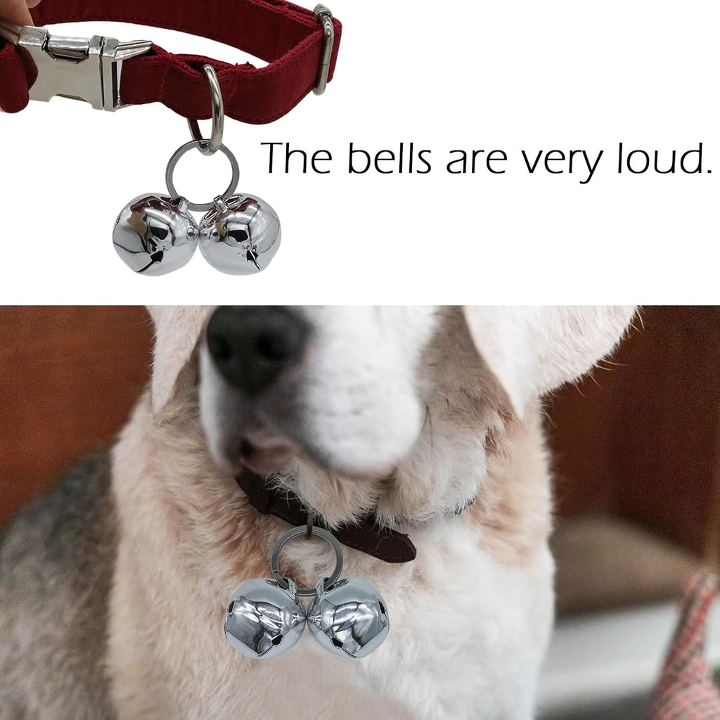 Ivia Pet metal bell set for small and large dogs