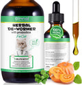 Oimmal Herbal Dewormer for cats packaging front view showing the liquid dropper bottle