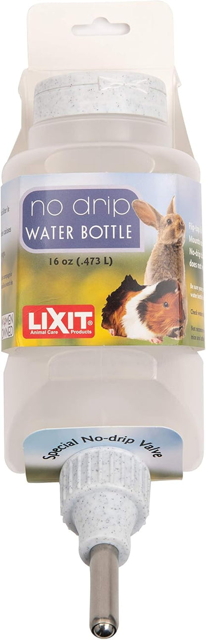 Lixit(R) Top Fill No Drip Water Bottles for Rabbits, Ferrets, Hamsters, Guinea Pigs, Rats, Chinchillas and Other Small Animals - Made in USA (Granite (Pack of 1), 44 Ounce) - Image 8