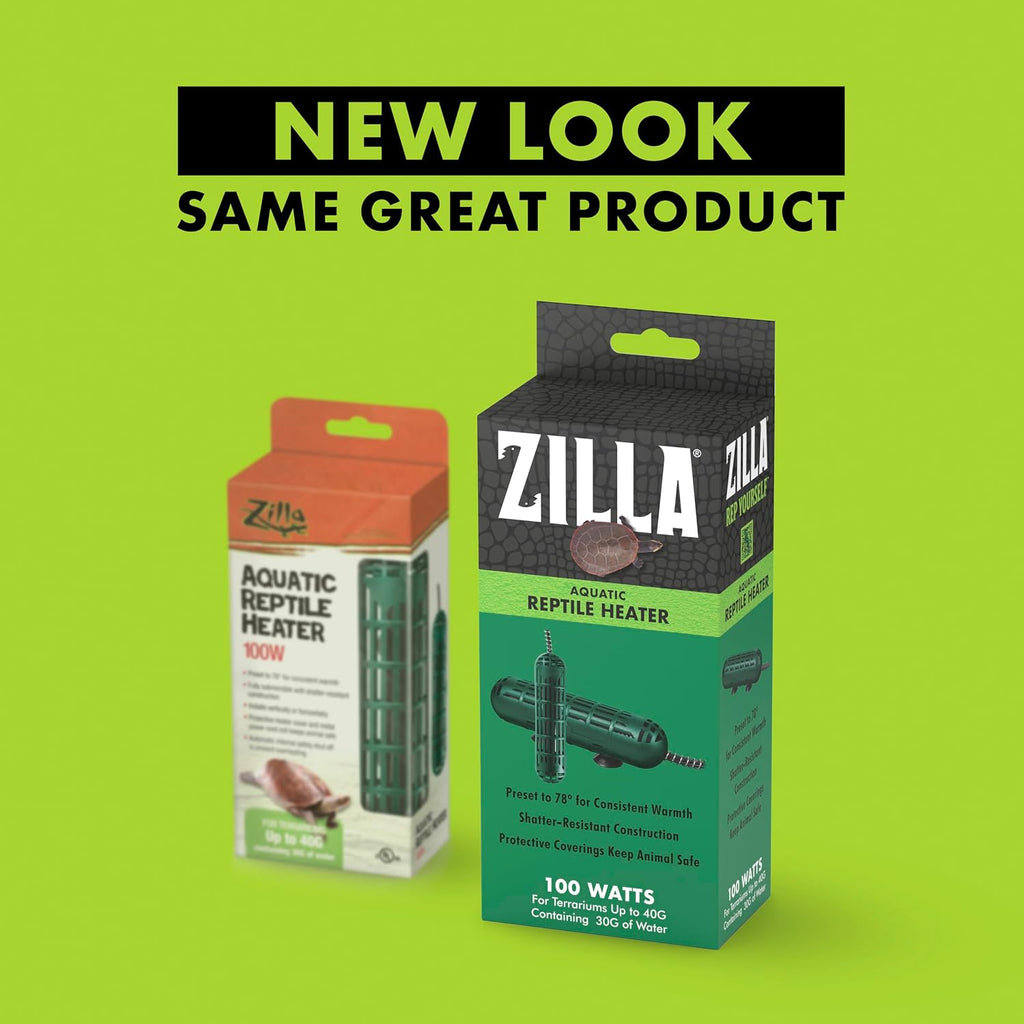 Zilla submersible heater for 40 gallon tanks