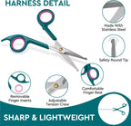 Large 6.6 inch pet grooming shear for body fur maintenance