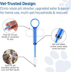 Pet medicine shooter being prepared for cats and small dogs to simplify healthcare routines