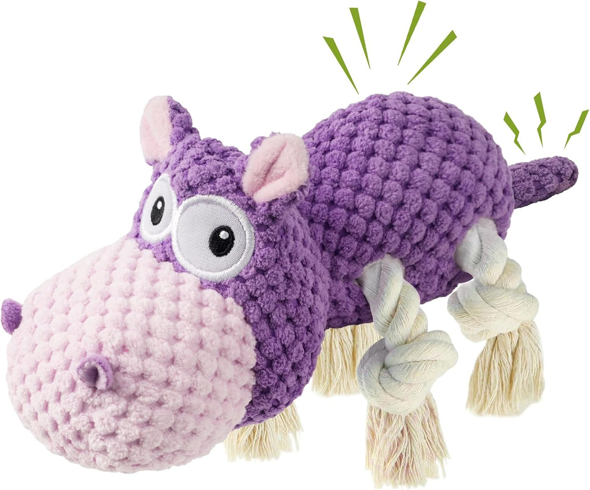 TOOPTATE imported blue hippo puppy toy packaging details and size specifications