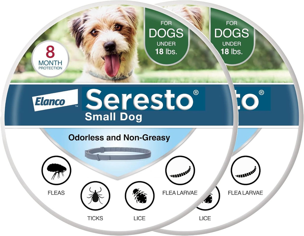 Seresto Small Dog Vet-Recommended Flea & Tick Treatment & Prevention Collar for Dogs Under 18 lbs. | 8 Months Protection - Image 9