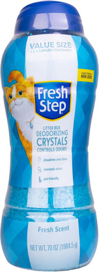 Fresh Step Cat Litter Crystals Deodorizer, Non Toxic Odor Neutralizing Crystals for Litter Boxes that Help Control Smells and Keep Home Areas Fresh, Summer Breeze Scent, 15 Ounce - Image 15