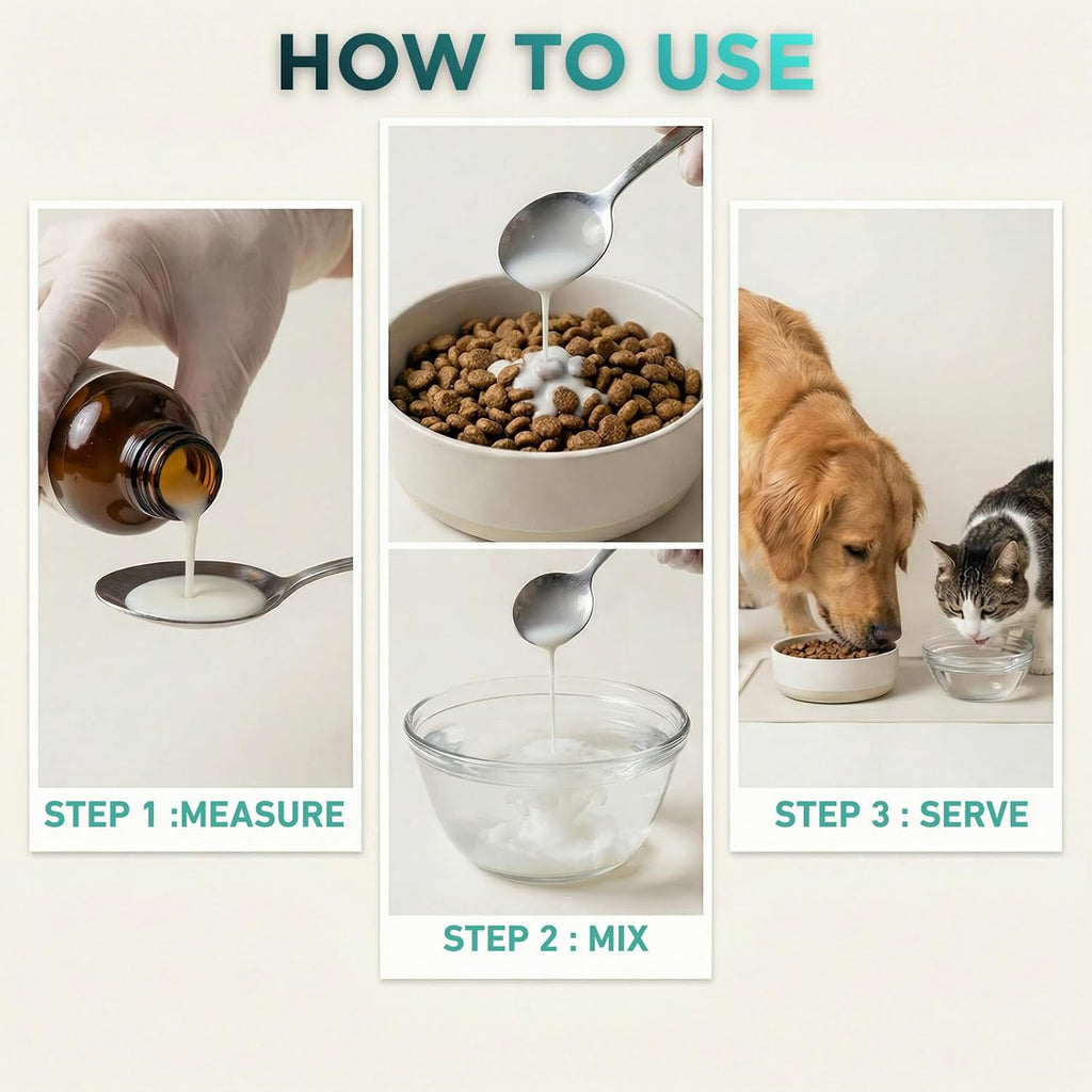 Petcci 100 milliliter bottle of liquid dewormer for multi pet households