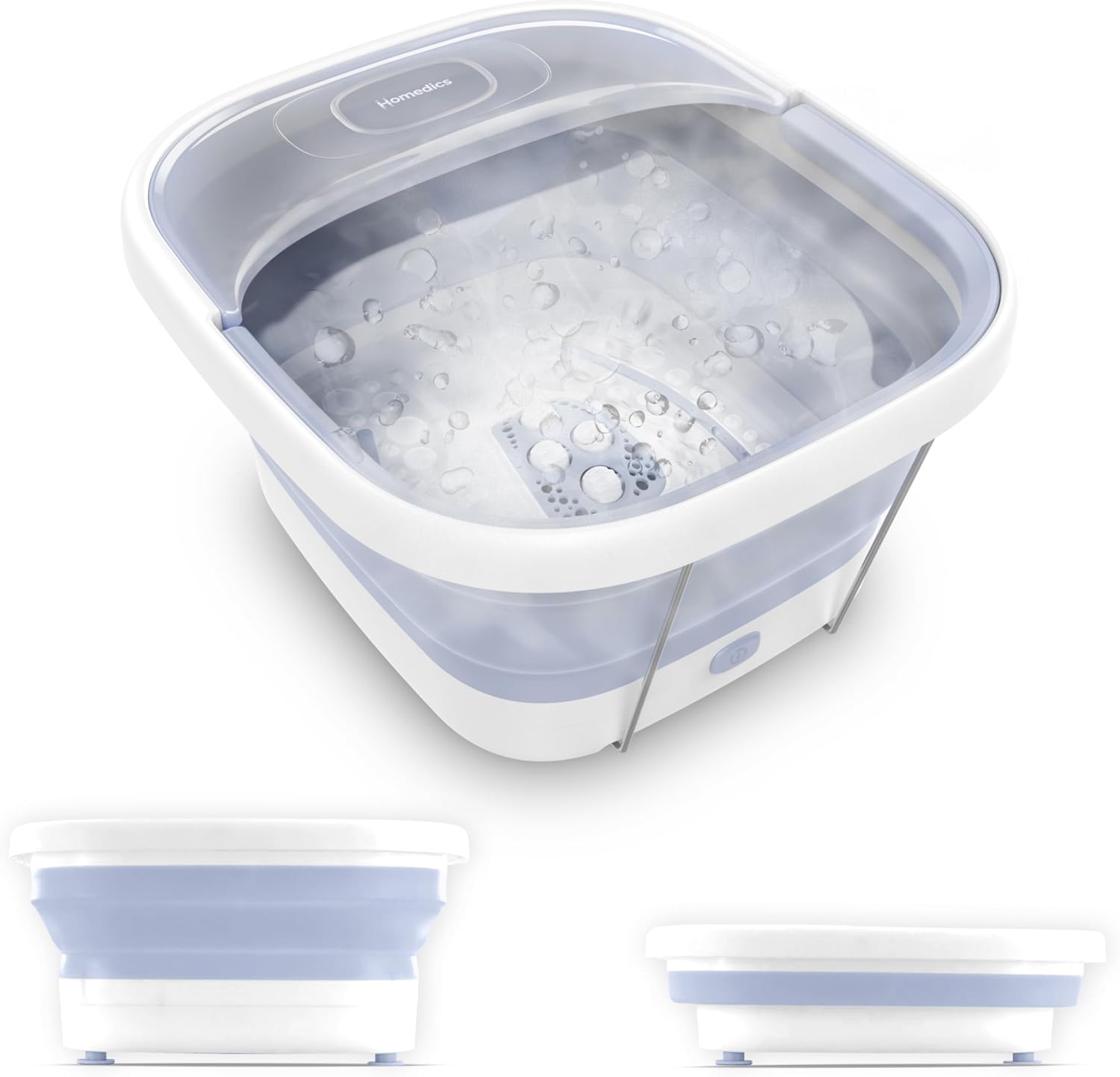 Homedics Smart Space Essential Collapsible Footbath front view