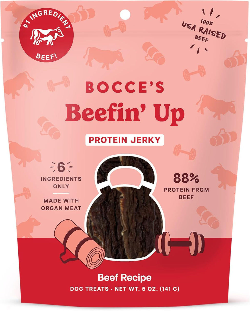 Bocce's Bakery Jerky Stick Dog Treats, Wheat-Free, Made with Limited-Ingredients, Baked in The USA with No Added Salt or Sugar, Natural & High-Protein, Turkey & Sweet Potato, 4 oz - Image 10